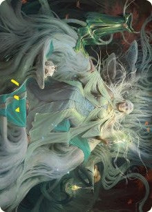 Galadriel Gift-Giver Art Card (35) [ASLTR] - MTG Single