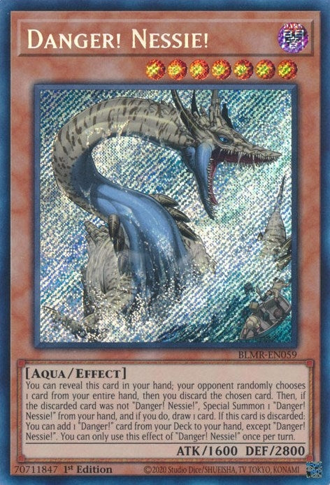 Danger! Nessie! (59) (BLMR) - YuGiOh Single