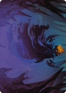 Sauron the Necromancer Art Card (42) [ASLTR] - MTG Single