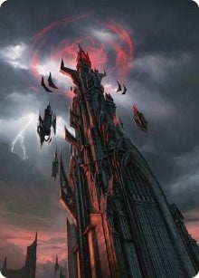 Barad-dur Art Card (54) [ASLTR] - MTG Single
