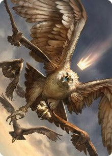 Gwaihir Greatest of the Eagles Art Card (59) [ASLTR] - MTG Single