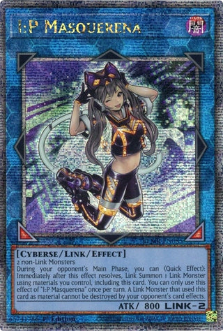 I:P Masquerena (Quarter Century Secret Rare) (85) (BLMR) - YuGiOh Single