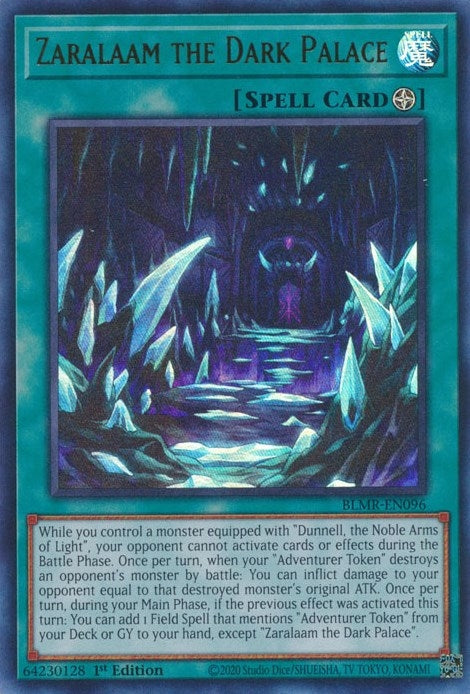 Zaralaam the Dark Palace (96) (BLMR) - YuGiOh Single