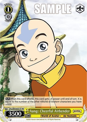 Aang: Cheerful Airbender (202301) [EVENT] - Weiss Schwarz Single