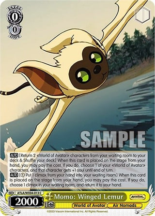 Momo: Winged Lemur (4013) [ATLA/WX04] - Weiss Schwarz Single