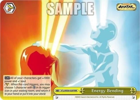 Energy Bending (RRR) (4020) [ATLA/WX04] - Weiss Schwarz Single