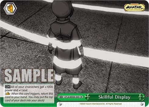 Skillful Display (4045) [ATLA/WX04] - Weiss Schwarz Single
