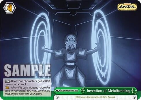 Invention of Metalbending (RRR) (4046) [ATLA/WX04] - Weiss Schwarz Single