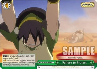 Failure to Protect (4047) [ATLA/WX04] - Weiss Schwarz Single