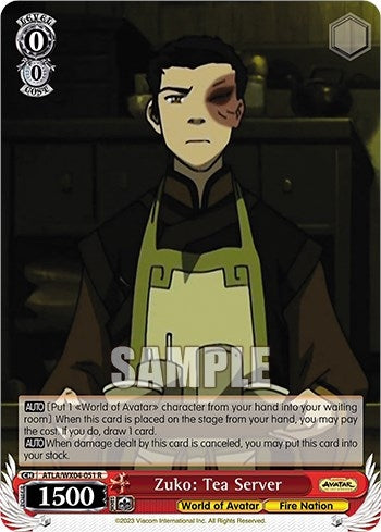 Zuko: Tea Server (4051) [ATLA/WX04] - Weiss Schwarz Single