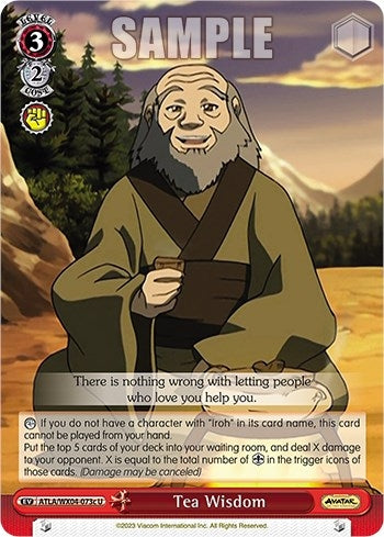 Tea Wisdom (c) (4073) [ATLA/WX04] - Weiss Schwarz Single