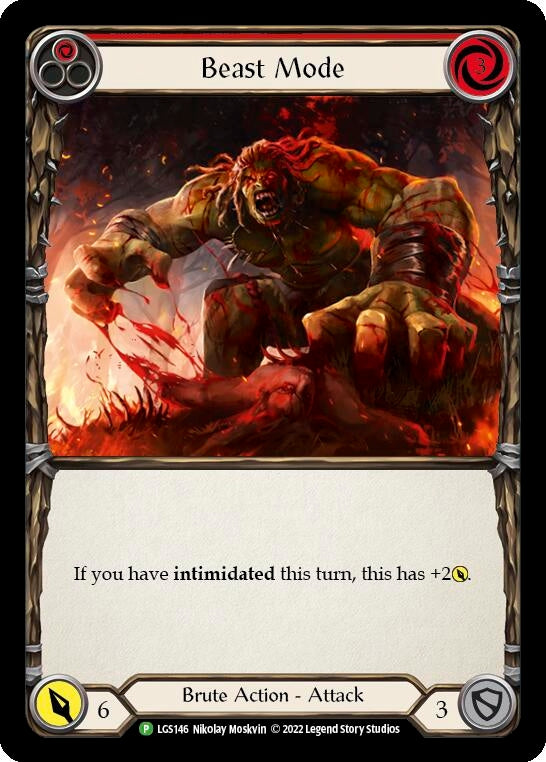 Beast Mode - LGS146 (146) [PR] - Flesh and Blood TCG Single