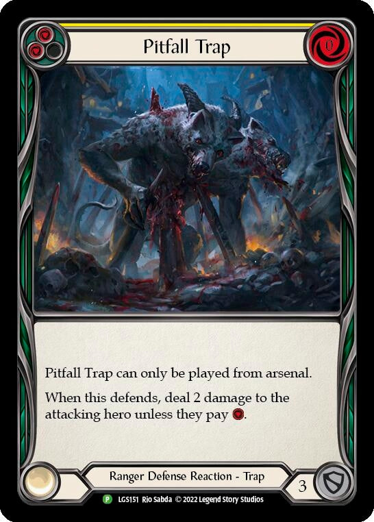 Pitfall Trap - LGS151 (151) [PR] - Flesh and Blood TCG Single