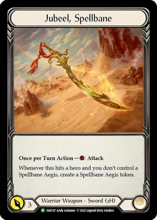 Jubeel Spellbane - FAB137 (137) [PR] - Flesh and Blood TCG Single