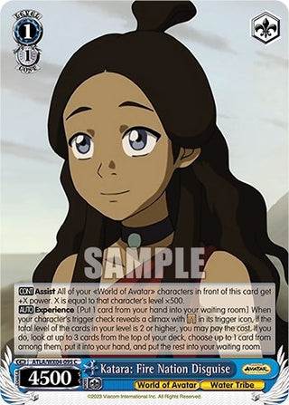 Katara: Fire Nation Disguise (4095) [ATLA/WX04] - Weiss Schwarz Single