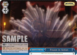 Frozen in Action (4100) [ATLA/WX04] - Weiss Schwarz Single