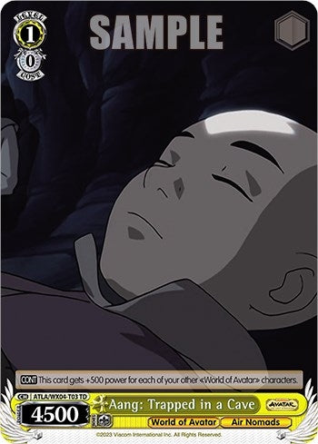 Aang: Trapped in a Cave (403) [ATLA/WX04] - Weiss Schwarz Single