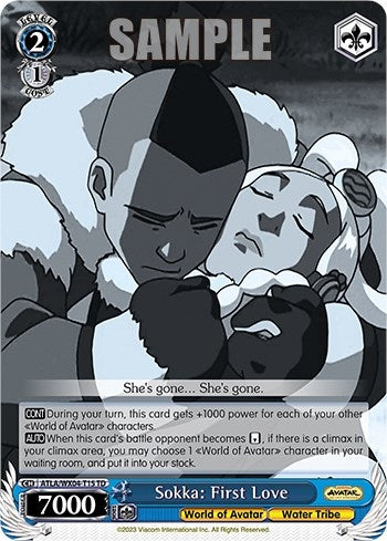 Sokka: First Love (415) [ATLA/WX04] - Weiss Schwarz Single