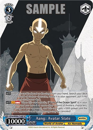 Aang: Avatar State (SP) (416) [ATLA/WX04] - Weiss Schwarz Single