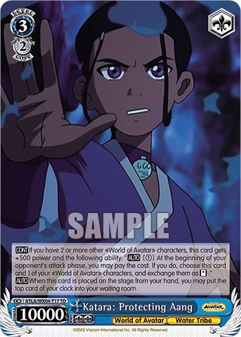 Katara: Protecting Aang (417) [ATLA/WX04] - Weiss Schwarz Single