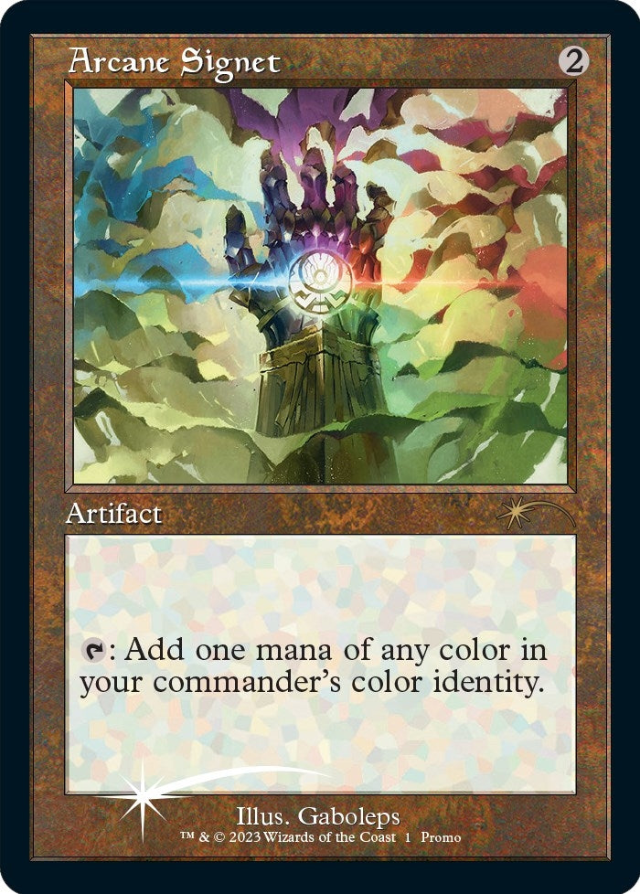 Arcane Signet (Retro Frame) (1) [MFP] - MTG Single