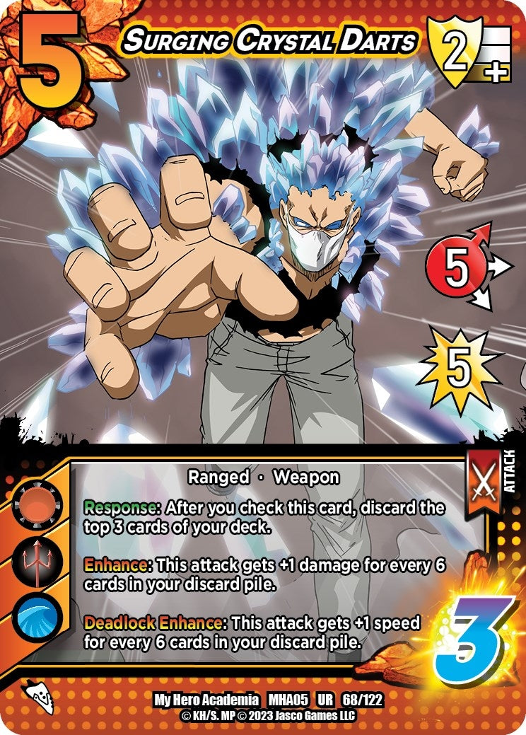 Surging Crystal Darts (68) [MHA5] - UniVersus Single