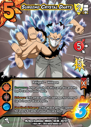 Surging Crystal Darts (XR) (68) [MHA5] - UniVersus Single