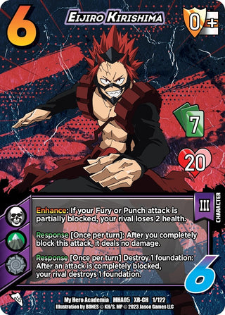 Eijiro Kirishima (XR-CH) (1) [MHA5] - UniVersus Single