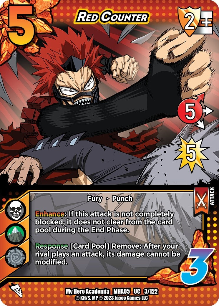 Red Counter (3) [MHA5] - UniVersus Single
