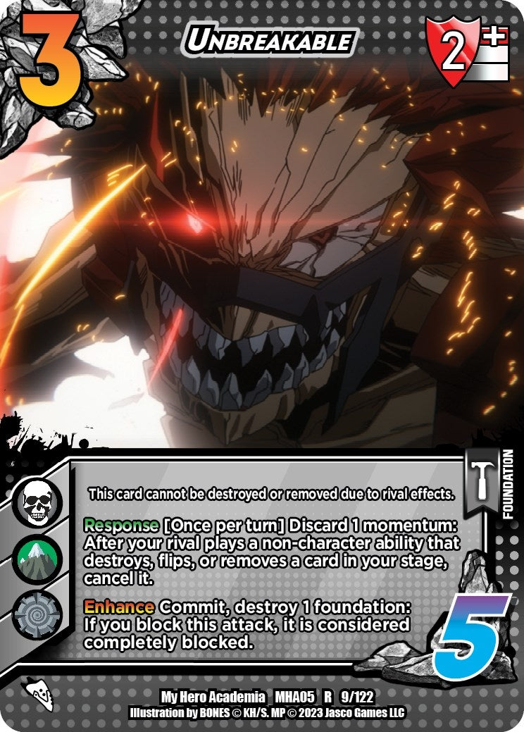 Unbreakable (9) [MHA5] - UniVersus Single