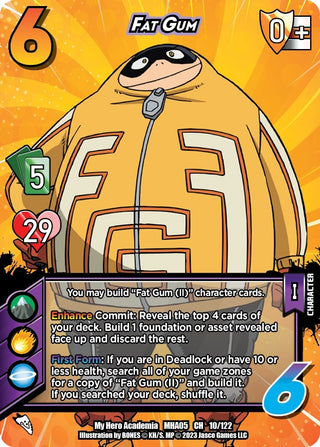 Fat Gum (10) [MHA5] - UniVersus Single