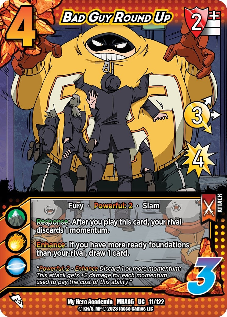 Bad Guy Round Up (11) [MHA5] - UniVersus Single