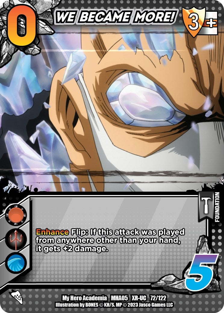 WE BECAME MORE! (XR) (72) [MHA5] - UniVersus Single