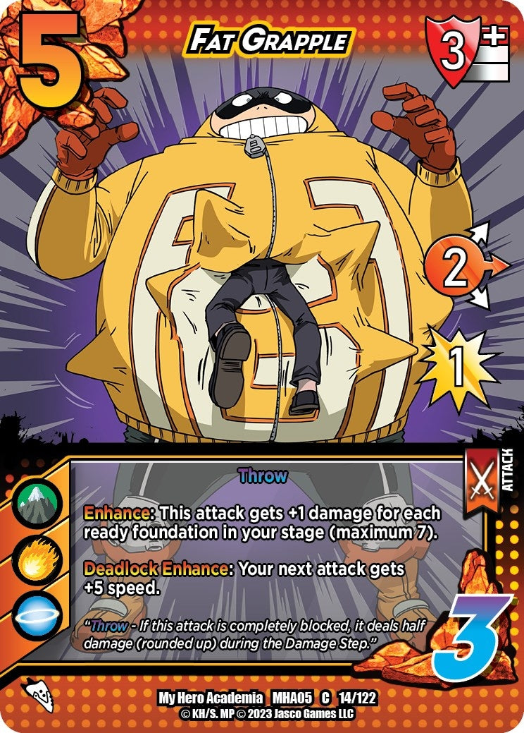 Fat Grapple (14) [MHA5] - UniVersus Single