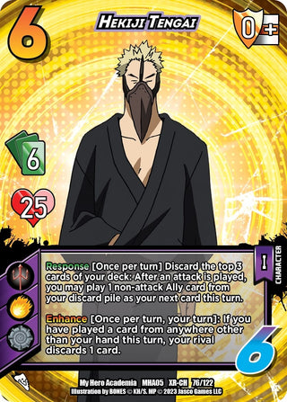 Hekiji Tengai (XR-CH) (76) [MHA5] - UniVersus Single