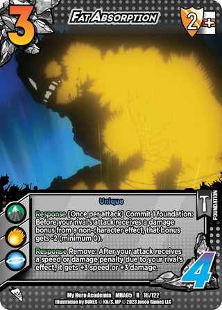 Fat Absorption (16) [MHA5] - UniVersus Single