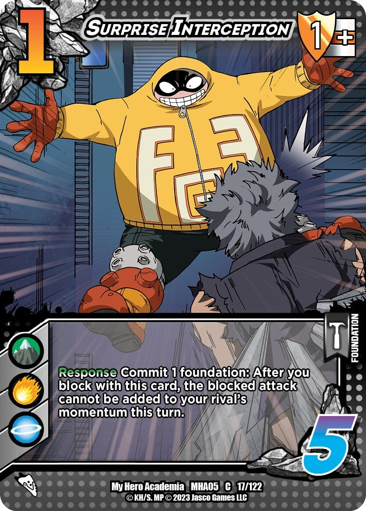 Surprise Interception (17) [MHA5] - UniVersus Single