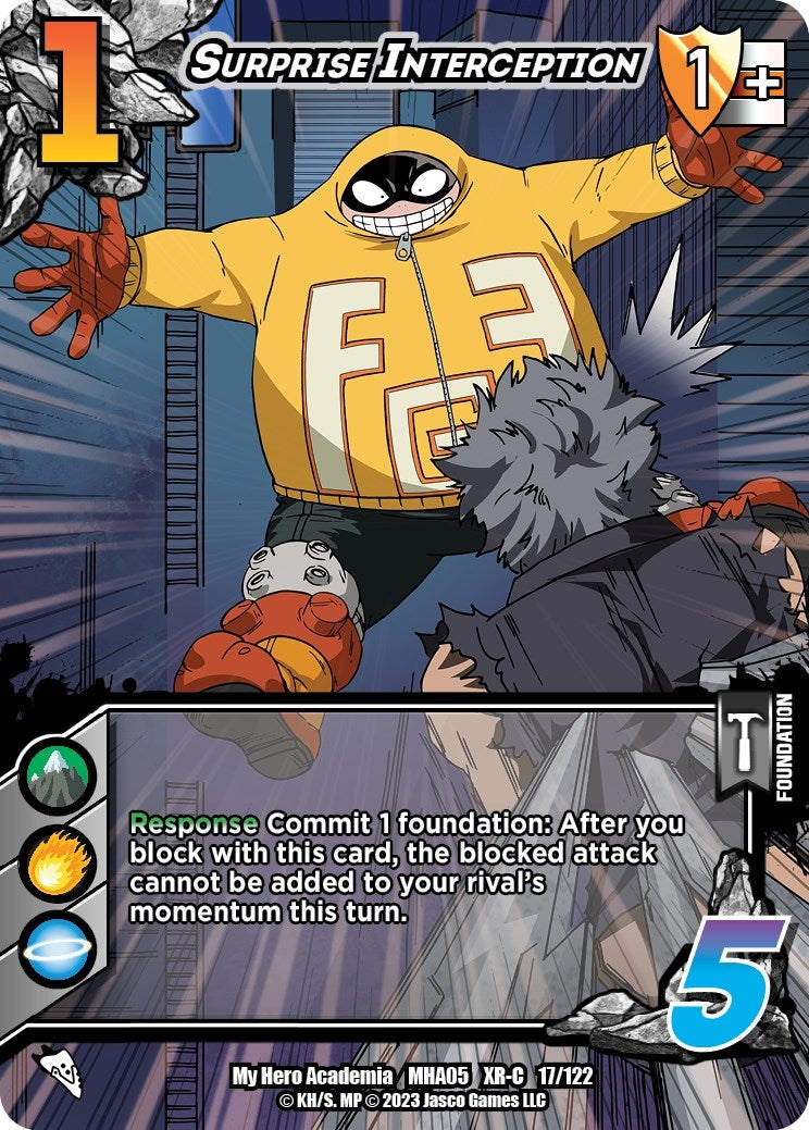Surprise Interception (XR) (17) [MHA5] - UniVersus Single