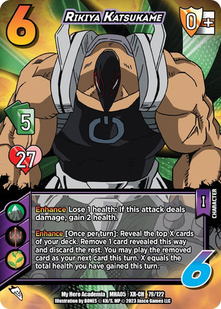 Rikiya Katsukame (XR-CH) (79) [MHA5] - UniVersus Single
