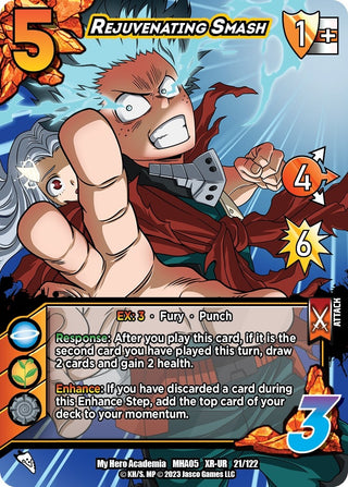 Rejuvenating Smash (XR) (21) [MHA5] - UniVersus Single
