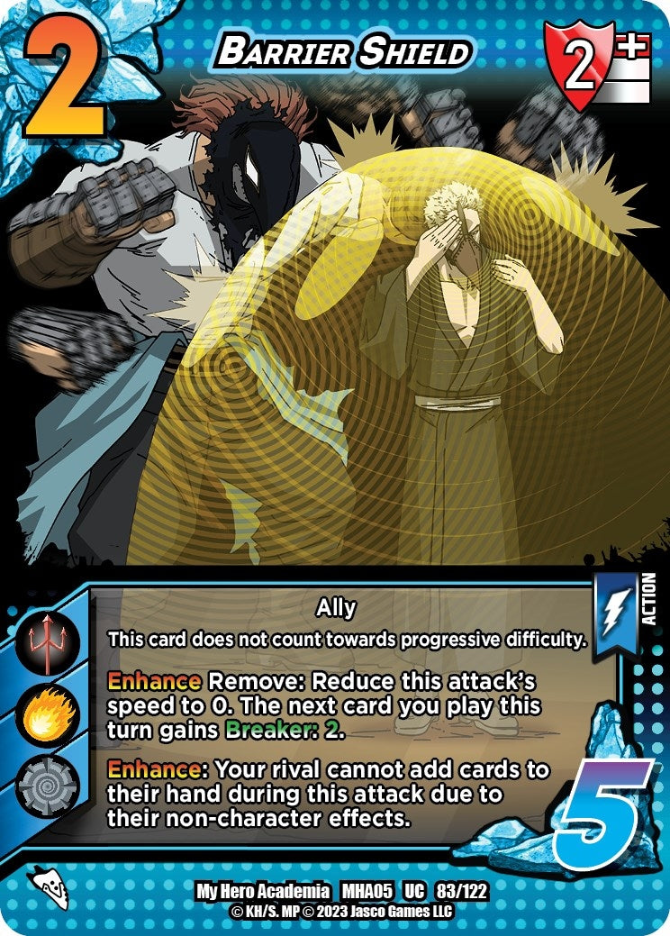 Barrier Shield (83) [MHA5] - UniVersus Single