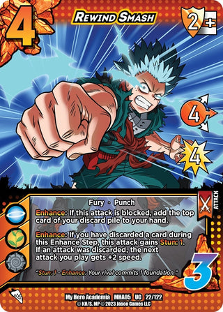 Rewind Smash (22) [MHA5] - UniVersus Single