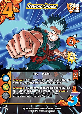 Rewind Smash (XR) (22) [MHA5] - UniVersus Single