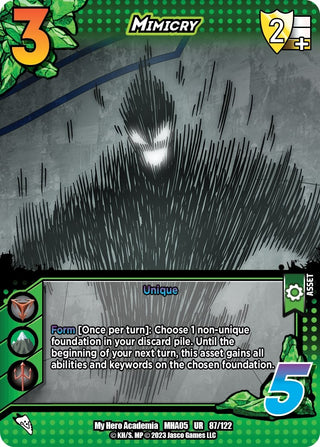 Mimicry (87) [MHA5] - UniVersus Single
