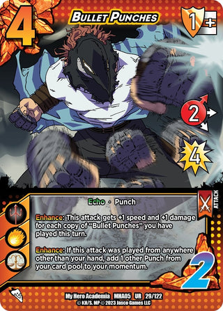 Bullet Punches (29) [MHA5] - UniVersus Single
