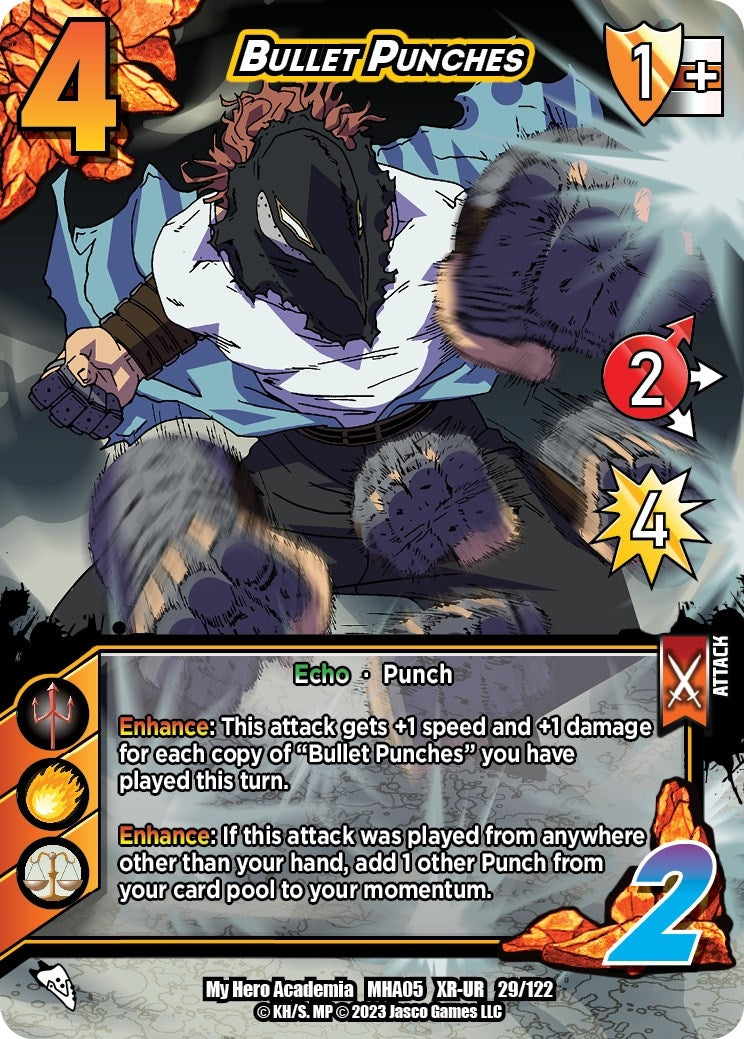 Bullet Punches (XR) (29) [MHA5] - UniVersus Single