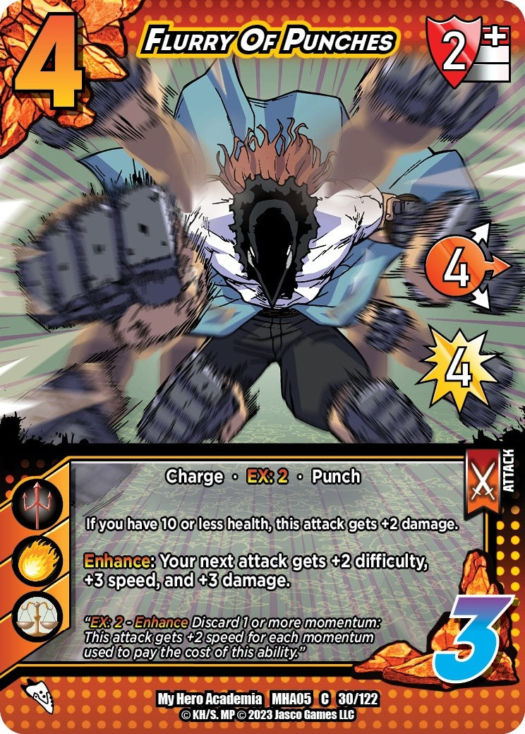 Flurry Of Punches (30) [MHA5] - UniVersus Single