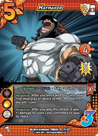 Haymaker (31) [MHA5] - UniVersus Single
