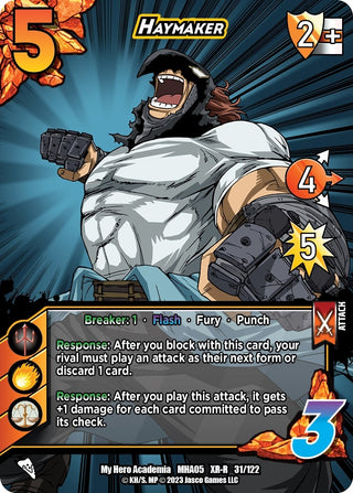 Haymaker (XR) (31) [MHA5] - UniVersus Single