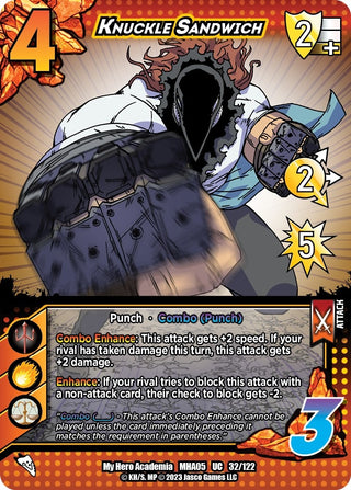 Knuckle Sandwich (32) [MHA5] - UniVersus Single